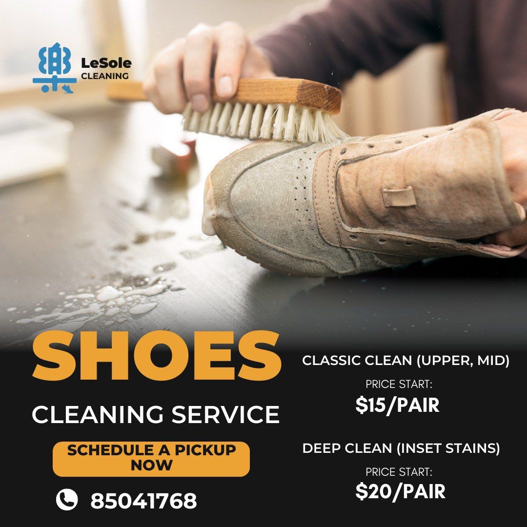 Shoe cleaning service, Men's Fashion, Footwear, Sneakers on Carousell - Main Image