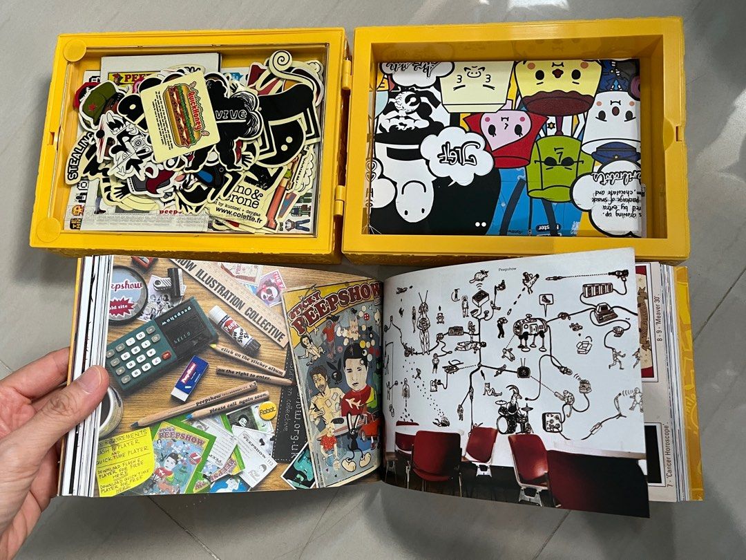 Sticker Graphic 1設計書 付貼紙, 書籍、休閒與玩具, 文具、藝術、手工藝, 畫、印刷品在旋轉拍賣