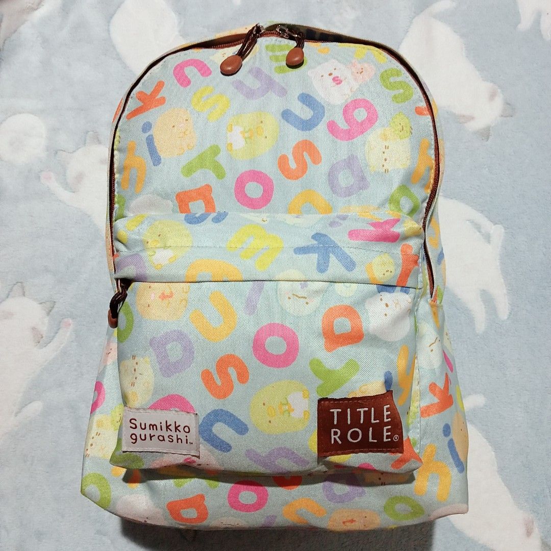 Sumikko Gurashi Backpack (Category: Backpacks) located in Angeles City. Submitted by LNP_OLS (Listing ID 1317829011, Image 1). Description: 🛑PLEASE READ DESCRIPTION💖☺️🛑 ☑️14x5x11 inches ☑️Actual photo posted ☑️What you see is what you get ☑️We will declare flaws,if there is. ☑️If you have questions regarding the item,please send us message 😊 🛑Actual color may slightly vary due to lighting 🛑We don't accept returns/refunds as we always declar