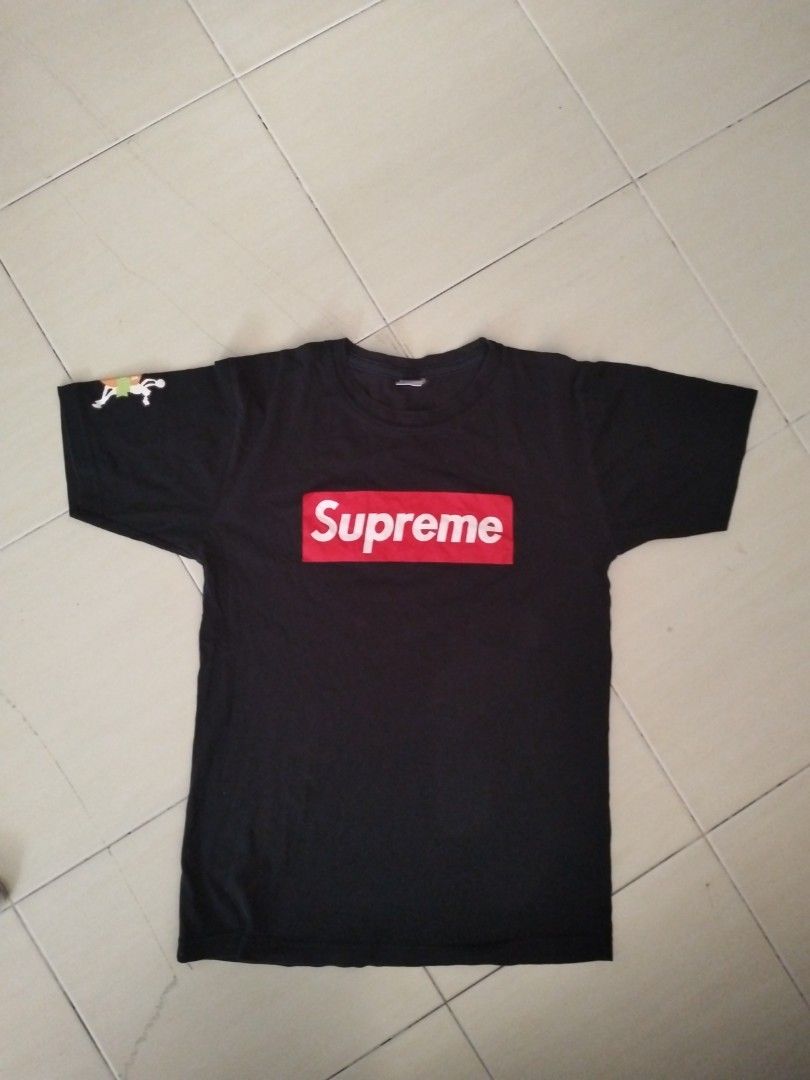 Harga t shirt supreme original outlet