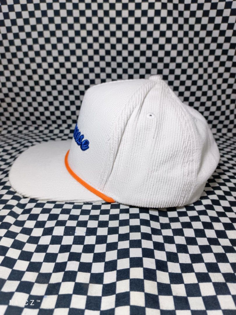 SYRACUSE CORDS SNAPBACK (Category: Caps & Hats) located in Polomolok. Submitted by maczstuff (Listing ID 1317839937, Image 2). Description: 📍 SYRACUSE (RAINBOX) 📍 SNAPBACK (CORDS W/ ROPE) 📍 EXCELLNET CONDITION 📍 NO ISSUES 📍 550 + SF 📍 MINDANAO POLOMOLOK LOC. 📍 UNLI VOUCH 📍 PAYMENT FIRST (GCASH) 📍 NO COP/COD.