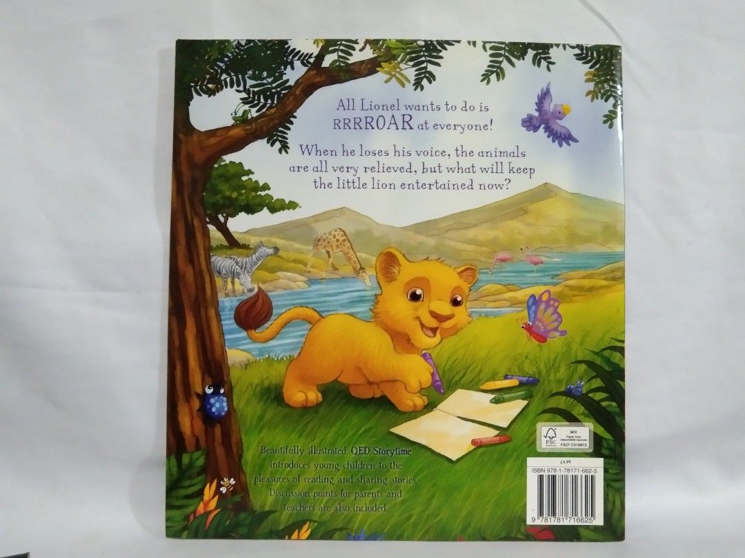 The Lion Who Lost His ROAR But Learnt To Draw By Paula Knight Hobbies the-lion-who-lost-his-roar-but-learnt-to-draw-by-paula-knight-hobbies