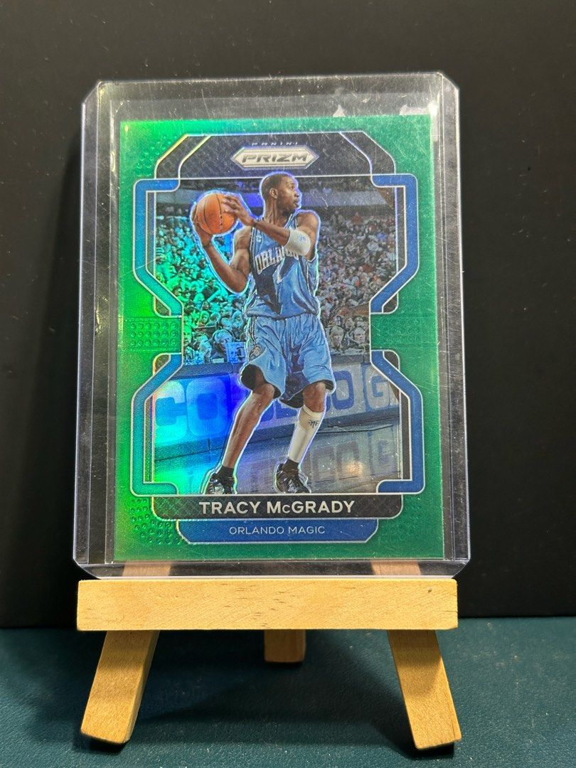 Tracy McGrady NBA Prizm Green Parallel Card (Category: Raw Singles) located in San Juan City. Submitted by sp.shop77 (Listing ID 1317878317, Image 1). Description: .