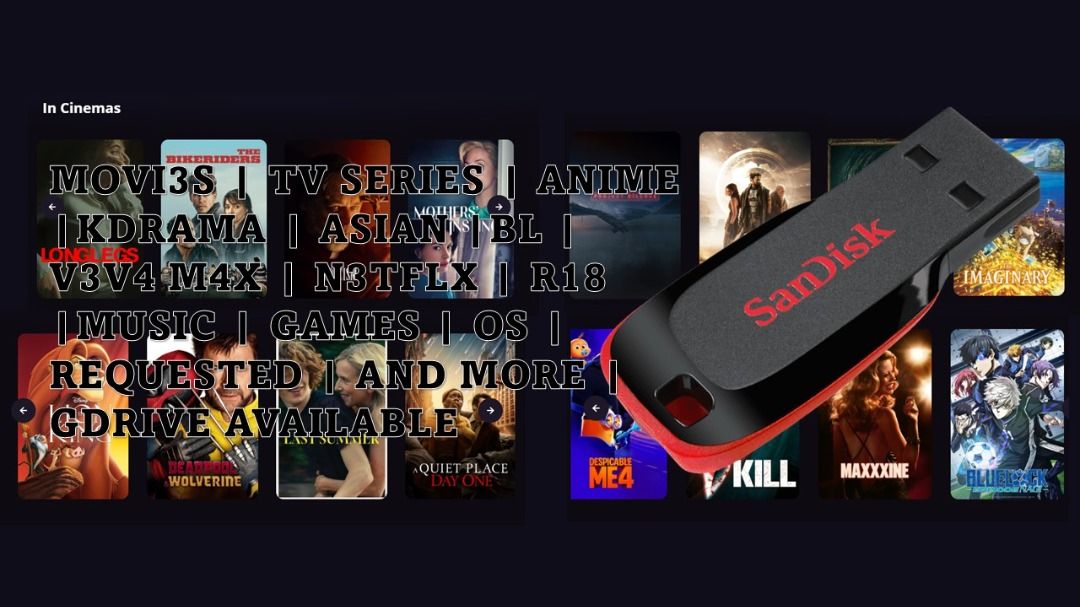 USB FLASH DRIVES | GDRIVE | TERABOX WITH HD MOVIES | SERIES | FOR TV ...