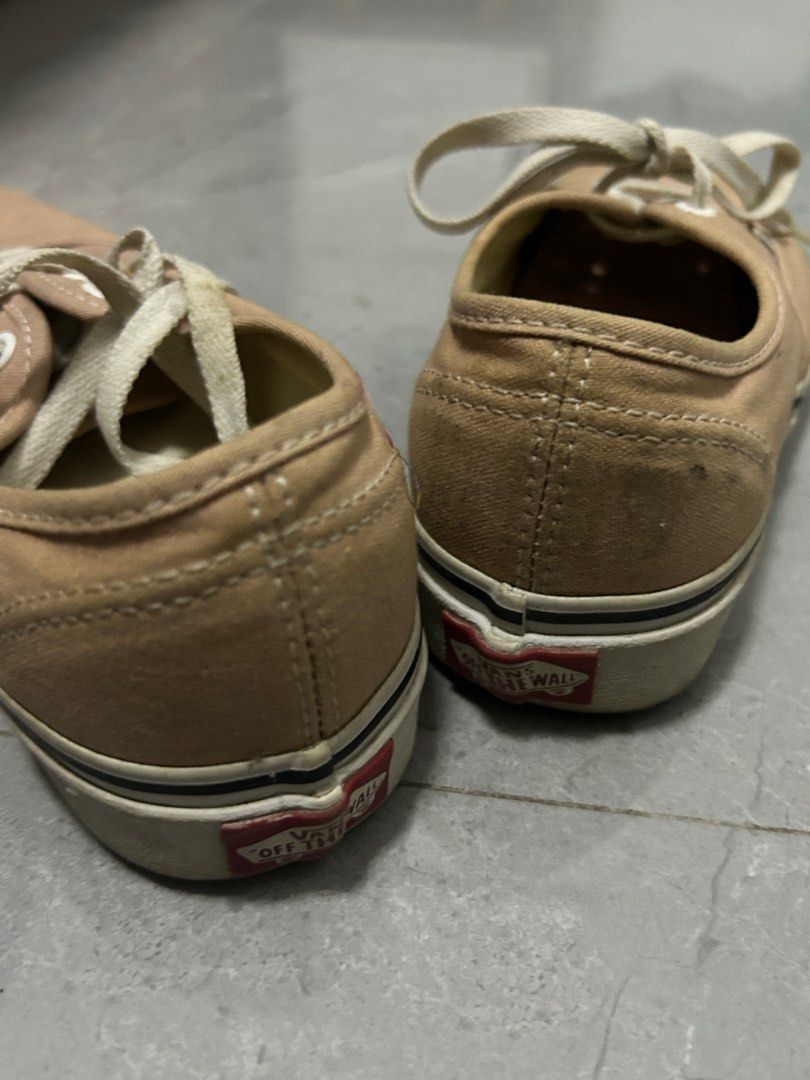 Vans Authentic Color Theory (honey peach) (Category: Sneakers) located in Plaridel. Submitted by f.hernandez (Listing ID 1317874327, Image 2). Description: - size US 6/22.5cm - bought for 3,998 - needs a little cleaning but still in good condition - rfs: decluttering 🧹 (+Vans aren’t really my style).