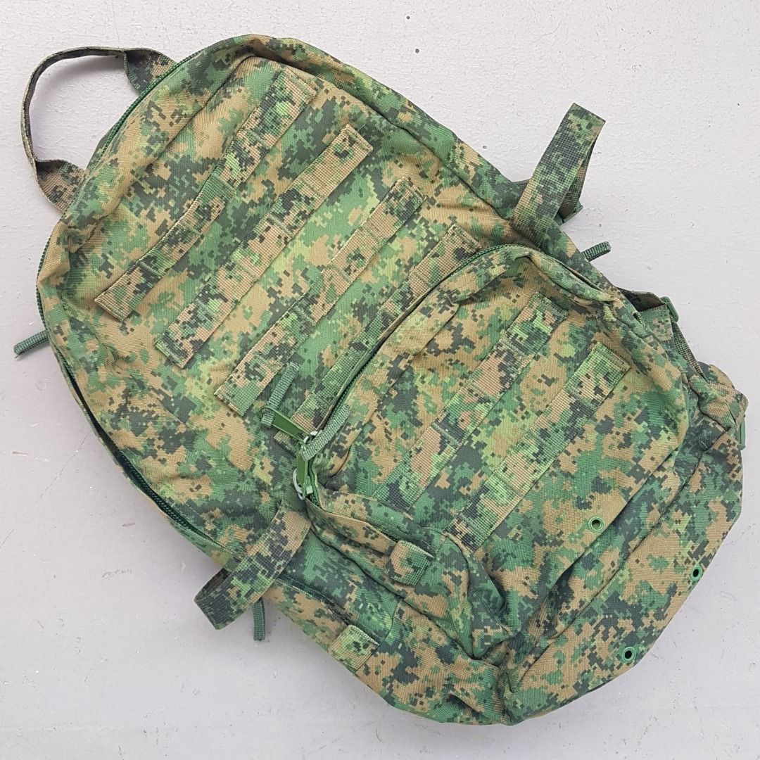 Versatile Camouflage Backpack Designer Haversack Camo Pack Overnight Bag Weekender Heavy Duty Military Gear Original Hiking Camping Travel