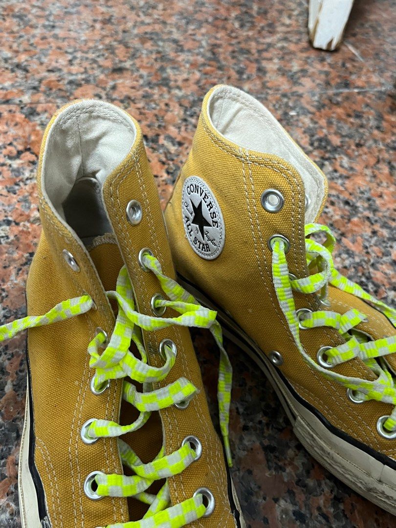 Dirty yellow converse clearance
