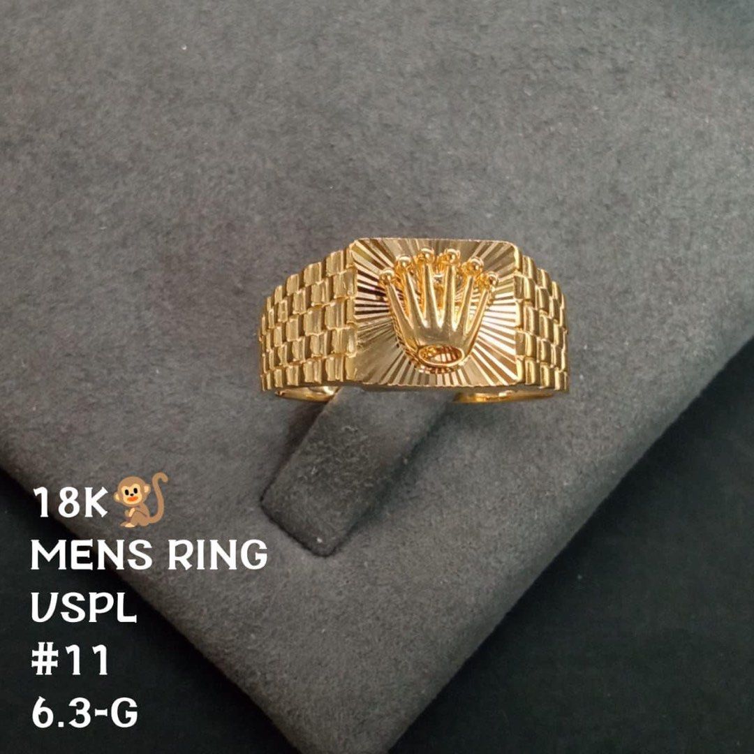 Yg rolex ring new arrivals