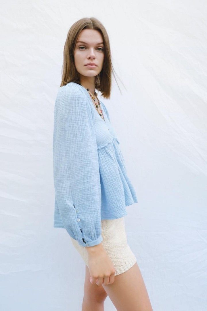 Blouse peplum zara on sale