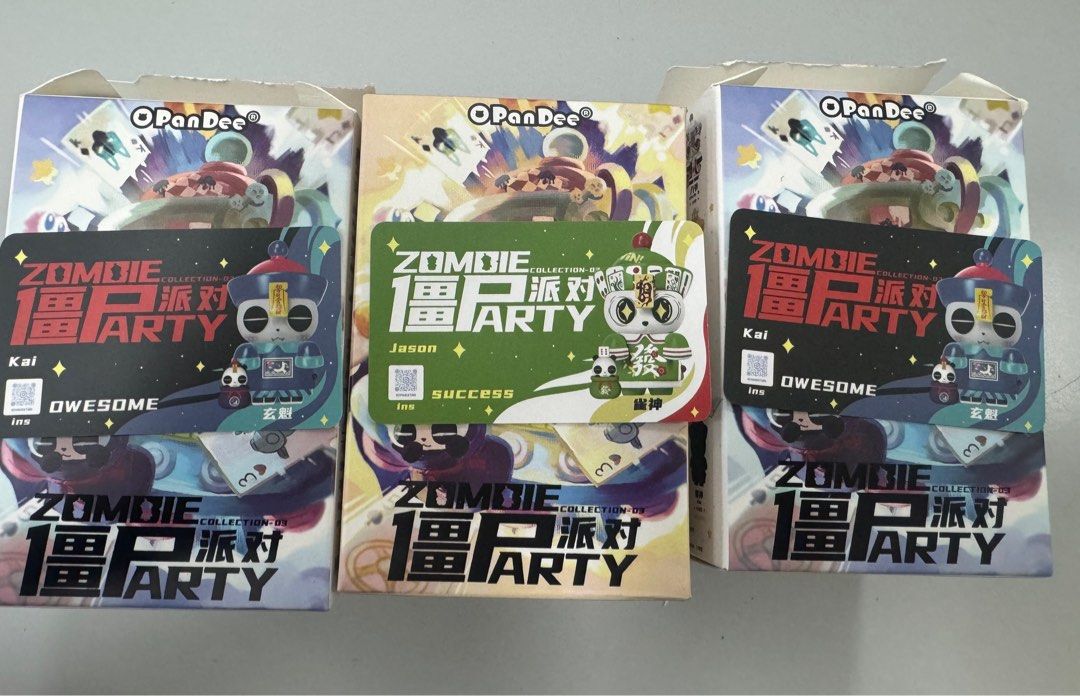 【期間限定！最安値挑戦】 Party Zombie Series Toys & Hobbies Kai, Blue & Jason雀神 3- Nintendo Switch