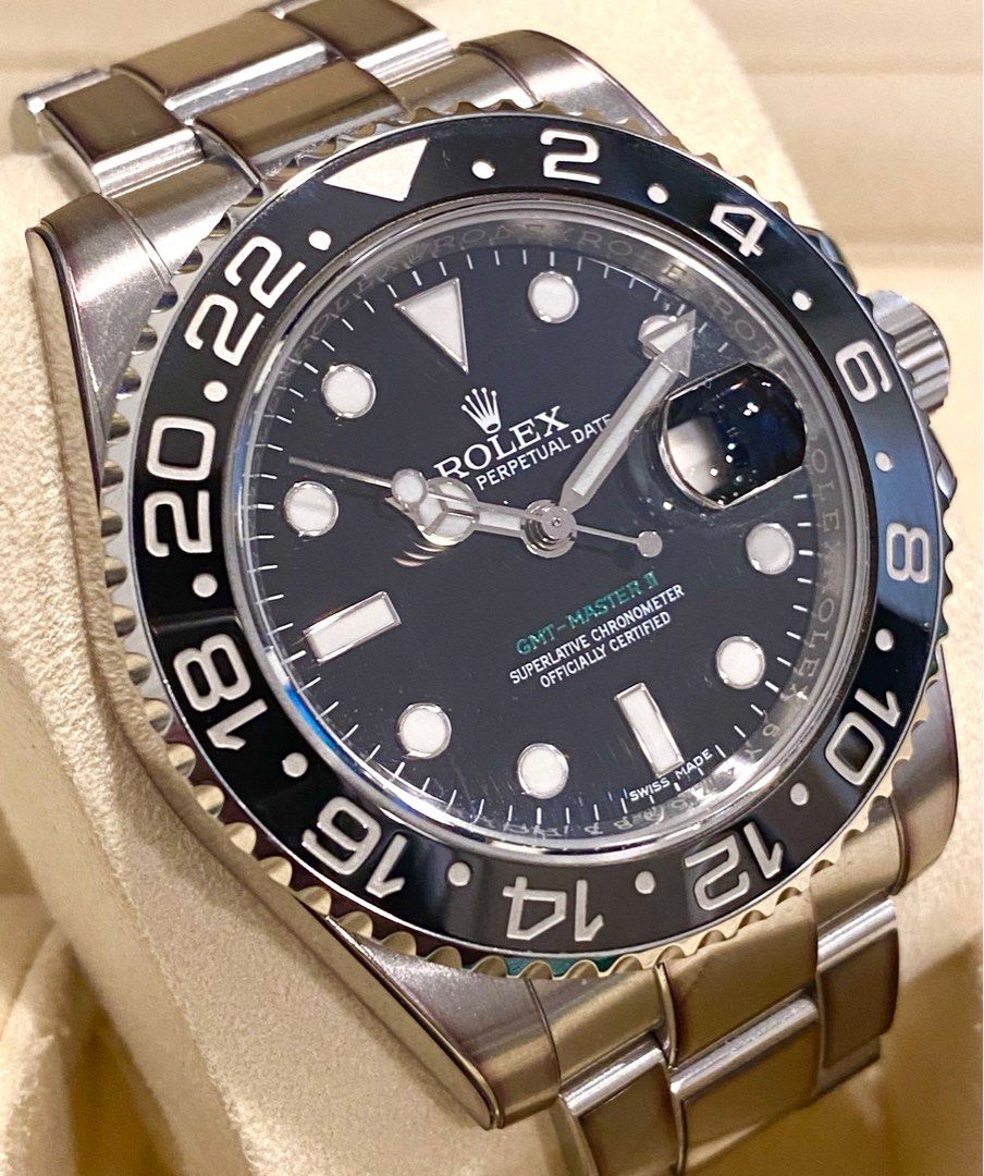 2014 Rolex GMT Master 2 Dark Knight Black 116710LN Not 116610LN 114060 126710GRNR Luxury Watches on Carousell