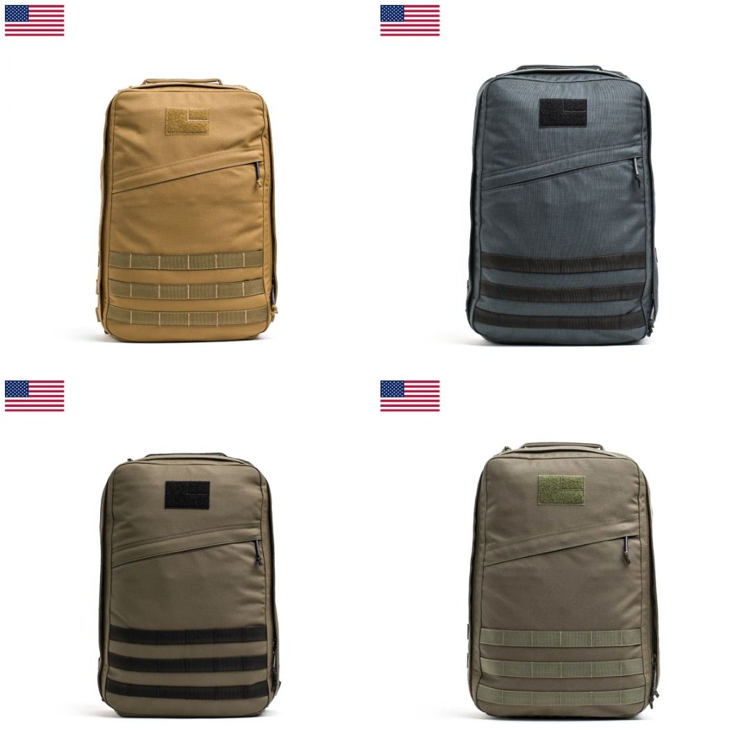 Goruck GR1 (with QAP) (miUSA) 21L 1000D/210D - Ranger Green/Ranger ...