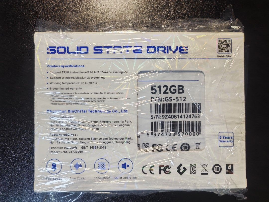 512gb Ssd 2.5 brand new (Category: Hard Disks & Thumbdrives) located in Taguig. Submitted by j.pc_2022 (Listing ID 1321054413, Image 2). Description: 512gb Ssd 2.5 brand new Just message me on my FB PAGE J Pc Computer Services Or Txt 09916598956 for faster transaction.