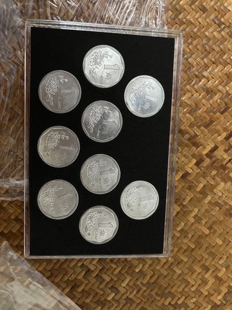 菊花一角套裝, 興趣及遊戲, 收藏品及紀念品, 錢幣- Carousell