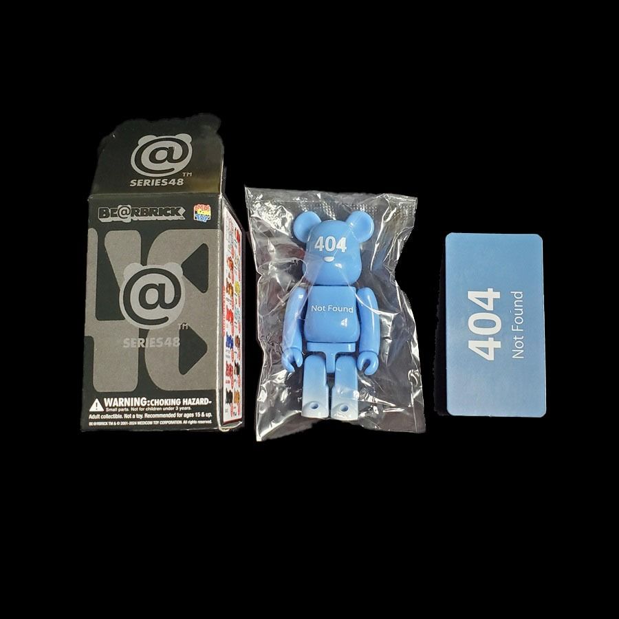 BE@RBRICK - ★激レア【未開封】404NotFound BE@RBRICK series 48 🐻BE@RBRICK Bearbrick100% SERIES 48 SECRET SUPER RARE 404