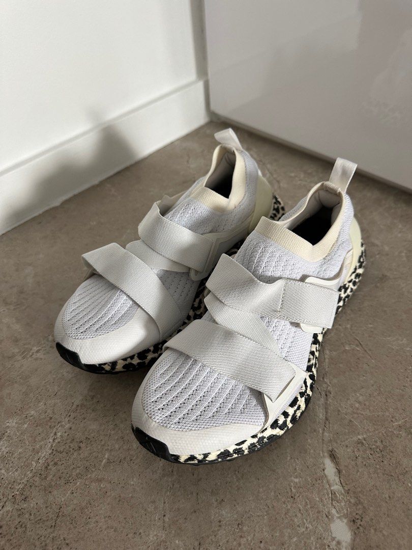 Adidas by Stella McCartney Ultraboost White Leopard AC7548 Size US 7.5