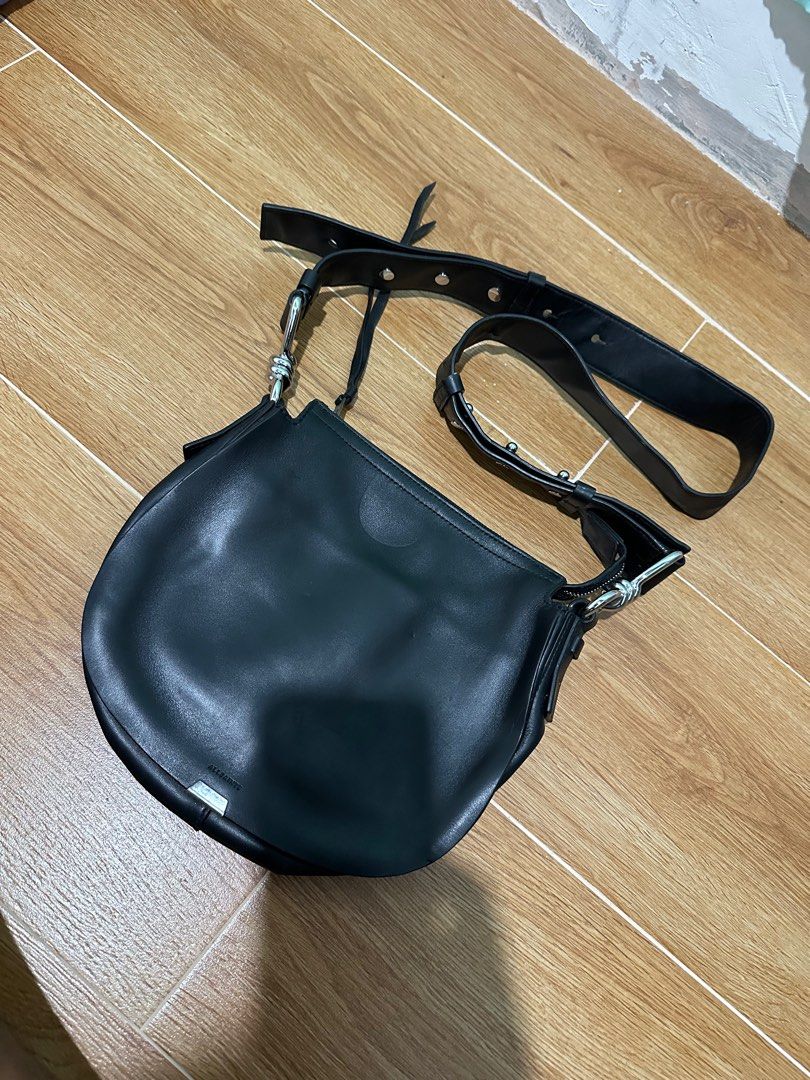 ALLSAINTS Captain Round Crossbody Bag Women s Fashion Bags Wallets Cross body Bags on Carousell