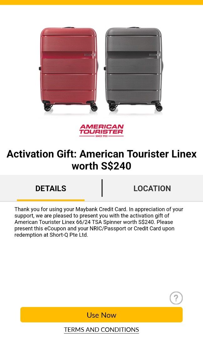 American tourister linex 66 24 luggage