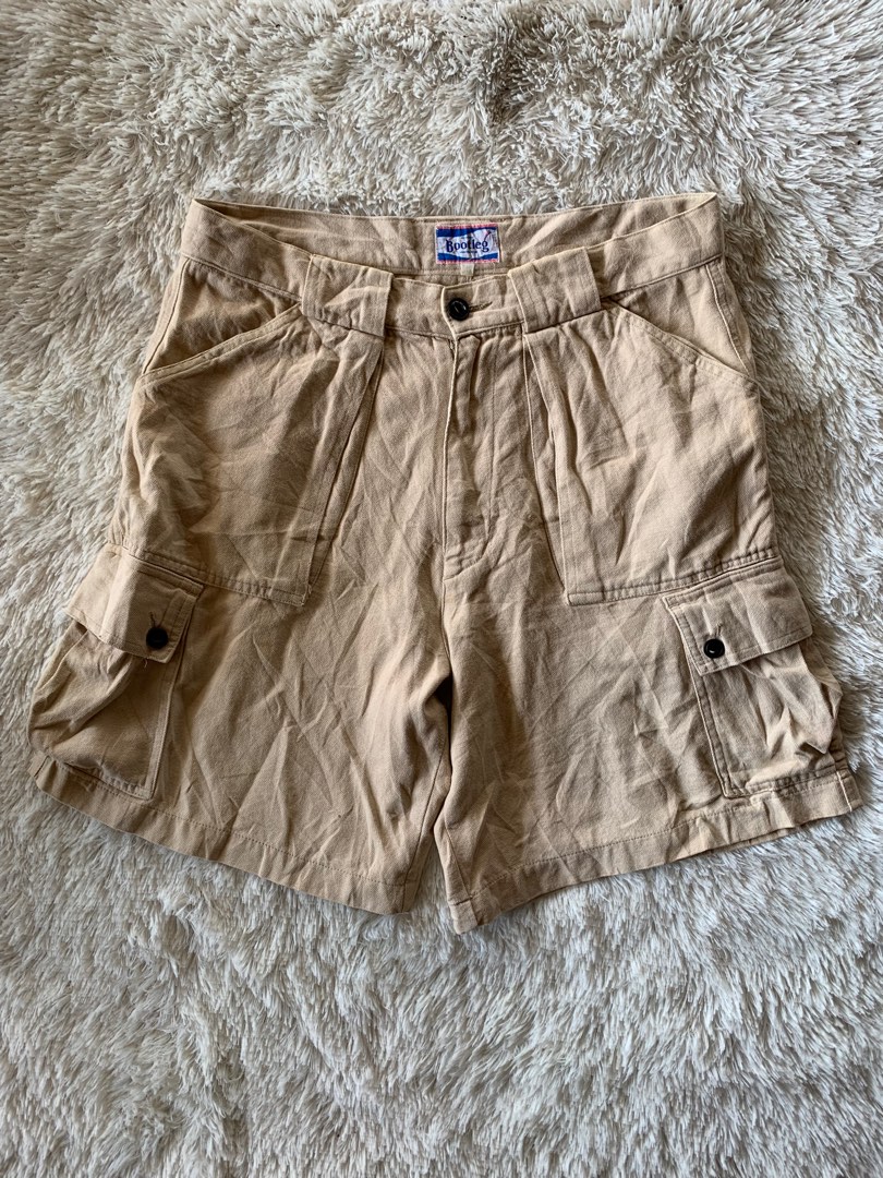 Vintage Authentic Bootleg Short Pants W33 L19 Men s Fashion Bottoms Shorts on Carousell