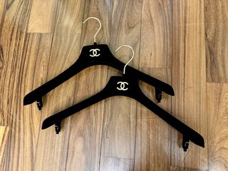 Chanel coat hangers top