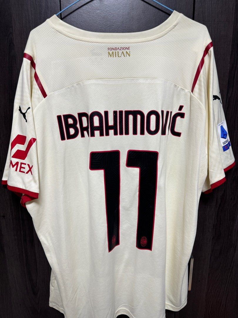 Authentic Ibrahimovic Fan Version AC Milan Puma Jersey