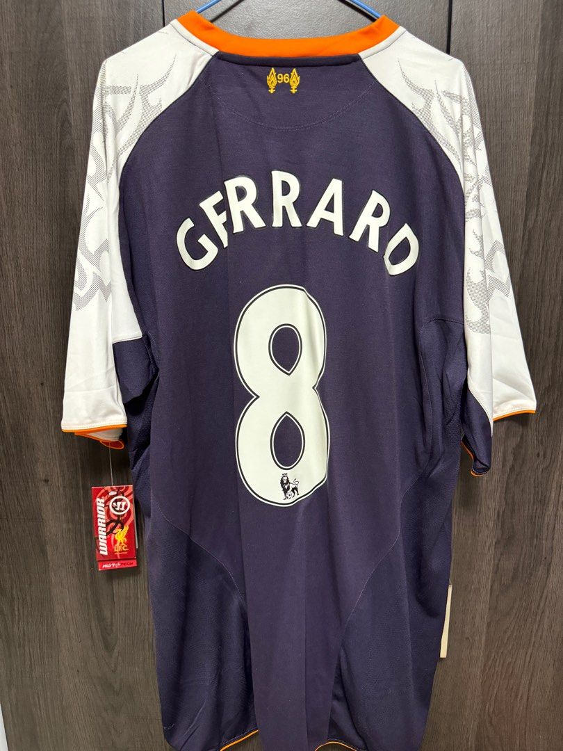 Authentic Liverpool Gerard Fan Version Retro Jersey Warrior Sports