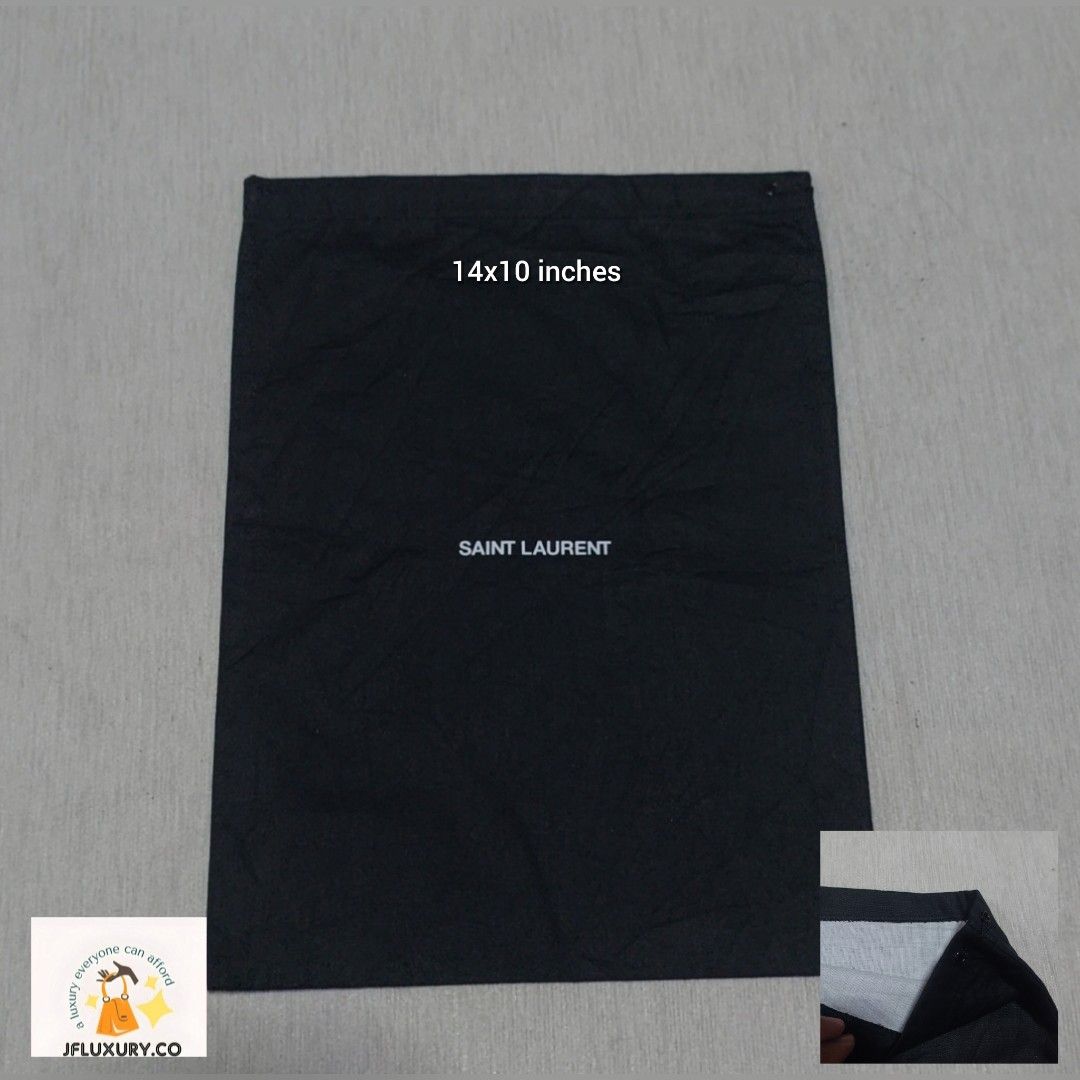 Authentic Saint Laurent YSL dust bag 14x10 inches Luxury Bags Wallets on Carousell