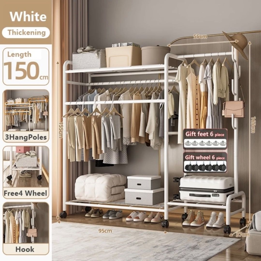 Waterproof coat rack 2025