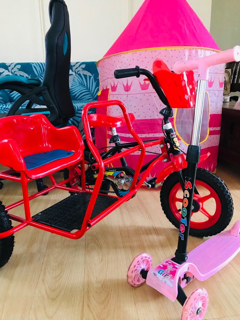 Bike for kids with sidecar hot sale