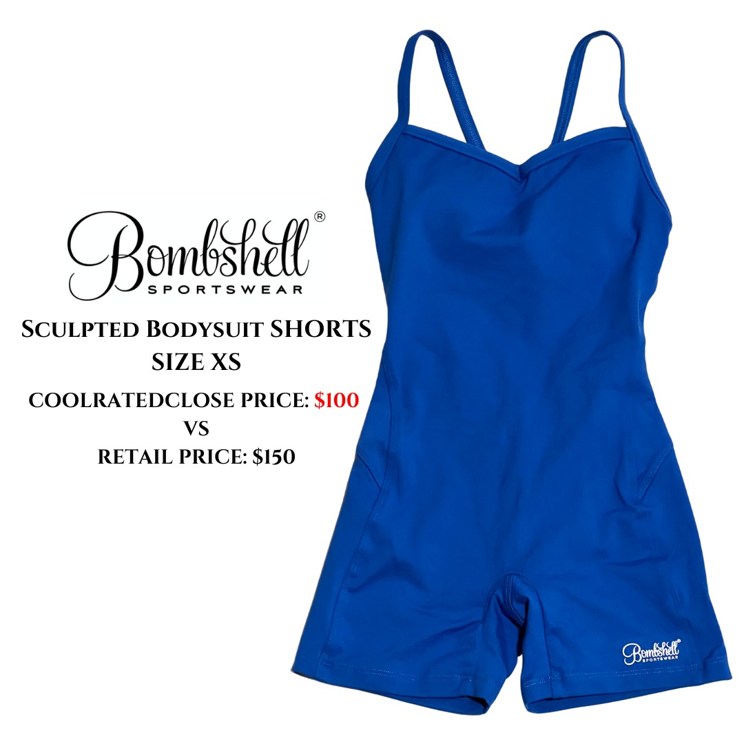 Bombshell Sportswear Bodysuit Shorts Women s Fashion Activewear on Carousell