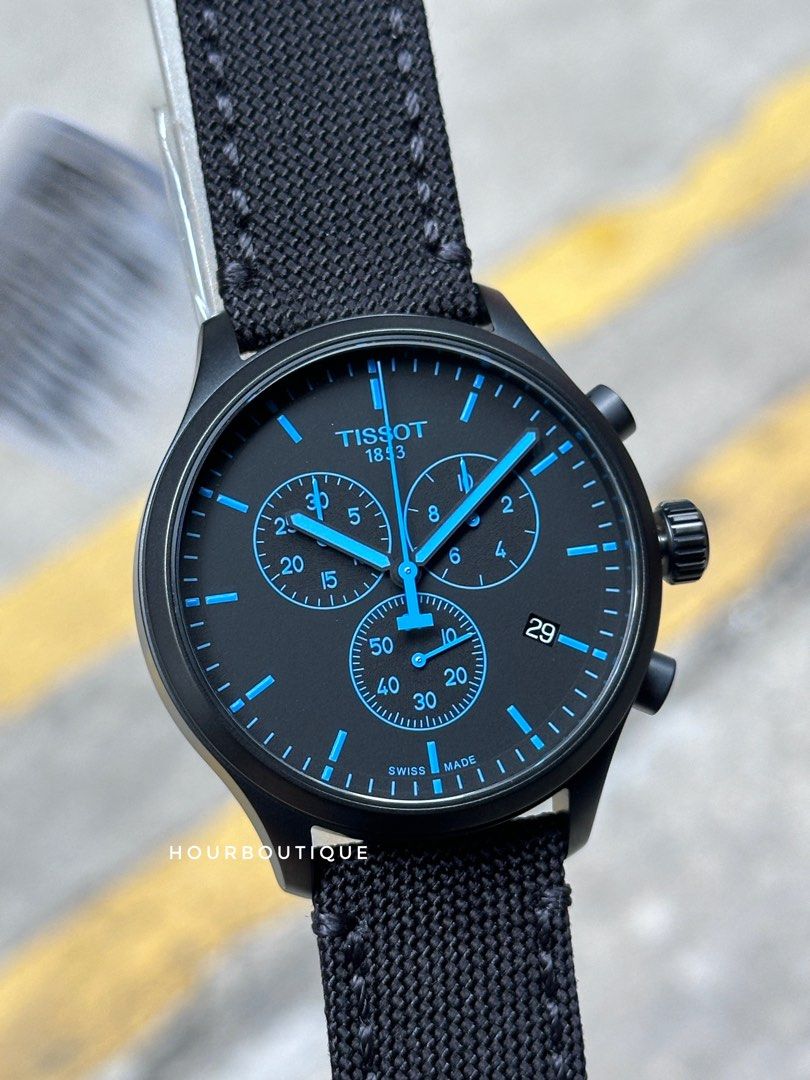 Brand New Tissot PVD Black Case Quartz Chronograph Mens Watch T116.617.37.051.00 Men s Fashion Watches Accessories Watches on Carousell