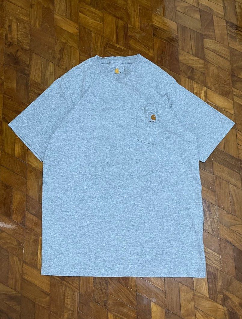 Carhartt k87 heather gray (Category: Tshirts & Polo Shirts ) located in Lipa City. Submitted by swagisforeva (Listing ID 1320991405, Image 2). Description: Crispy condition like new bought from the US M on tag 21x30 can fit up to large No flaws.