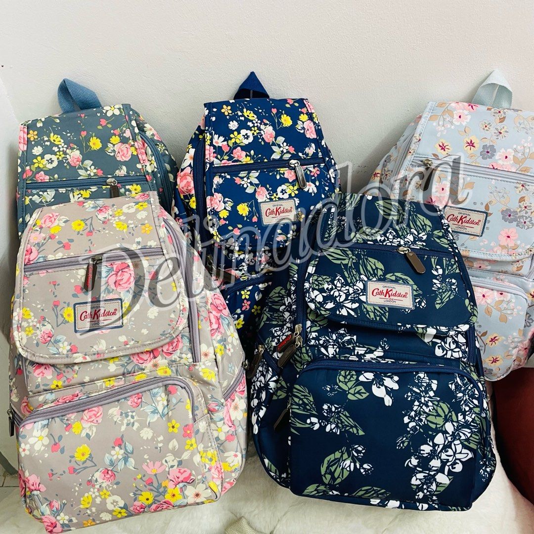 Cath Kidston Backpack Waterproof bag pack Women s Fashion Bags Wallets Backpacks on Carousell