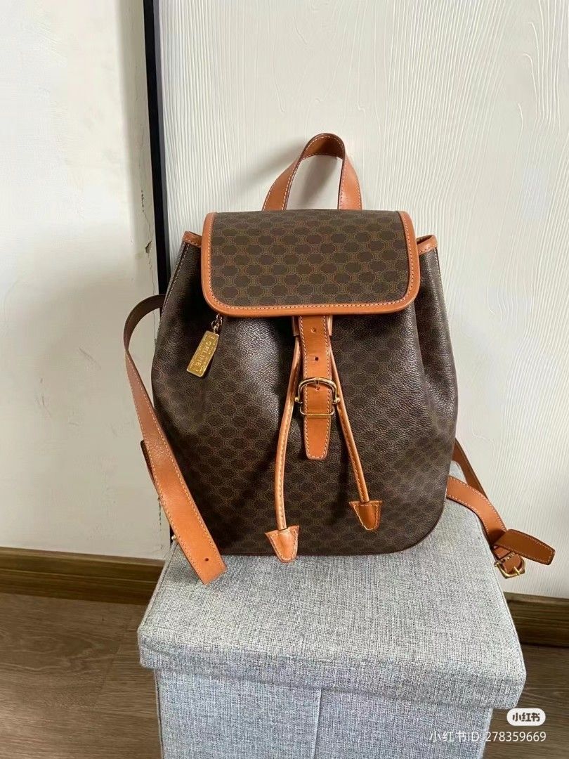 Celine vintage backpack top