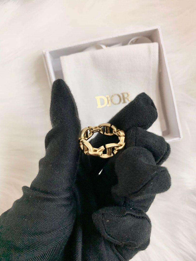 DIOR CD Navyリング CD Navy リング Dior