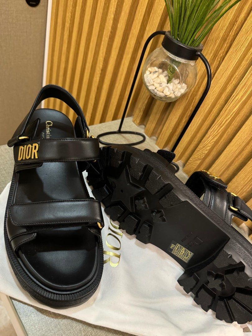 Dior Sandals (Category: Sandals) located in Quezon City. Submitted by alysstrade (Listing ID 1320974288, Image 1). Description: Brand new condition Bought from Europe Size 38.5.