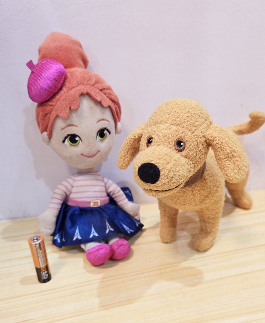 Disney Fancy Nancy and Frenchy Plush Hobbies Toys Toys Games on Carousell