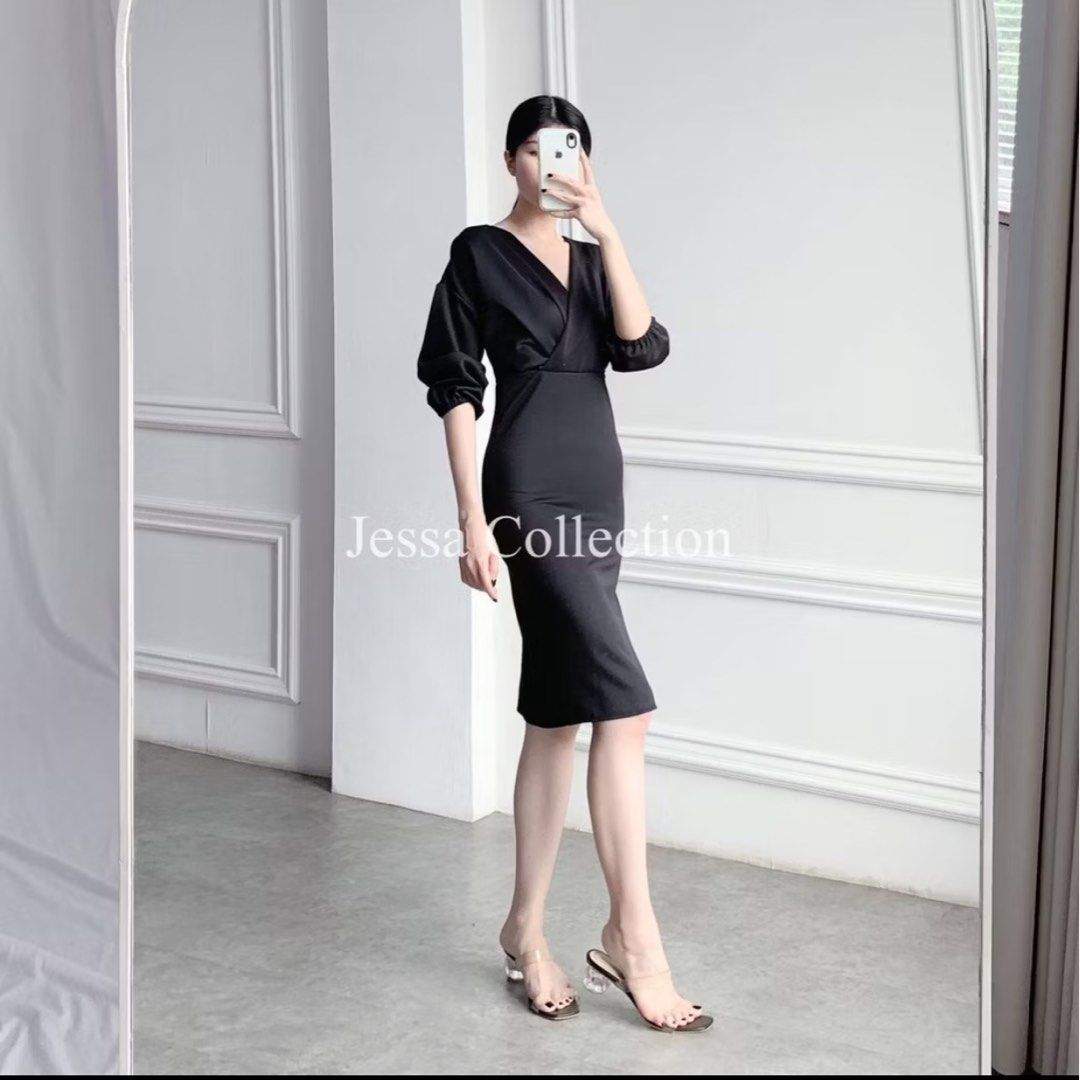 Dress formal wanita cheap