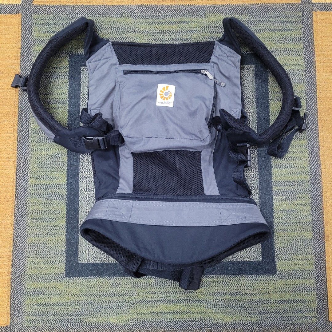 Ergobaby Performance Baby Carrier Charcoal Black