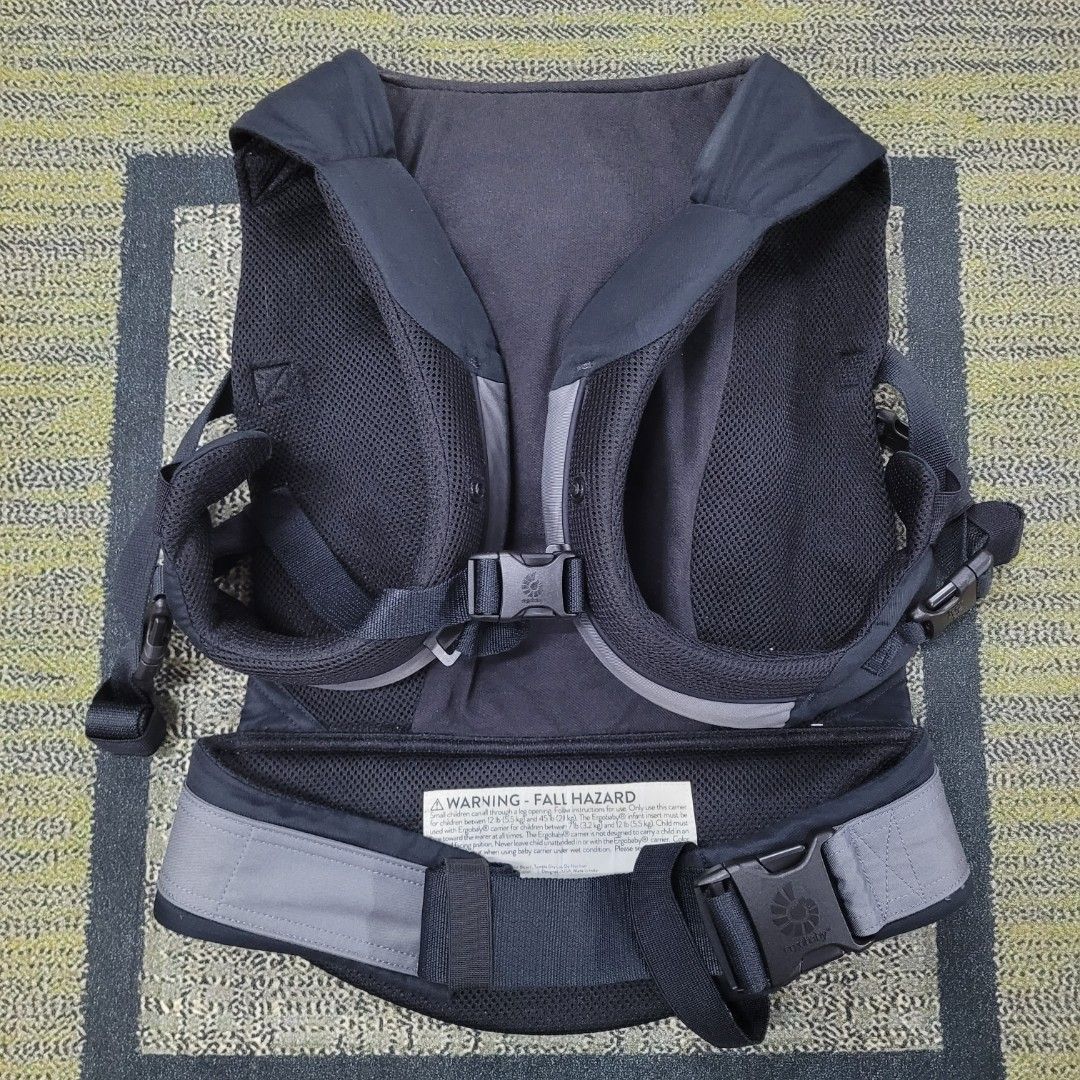 Ergobaby Performance Baby Carrier Charcoal Black