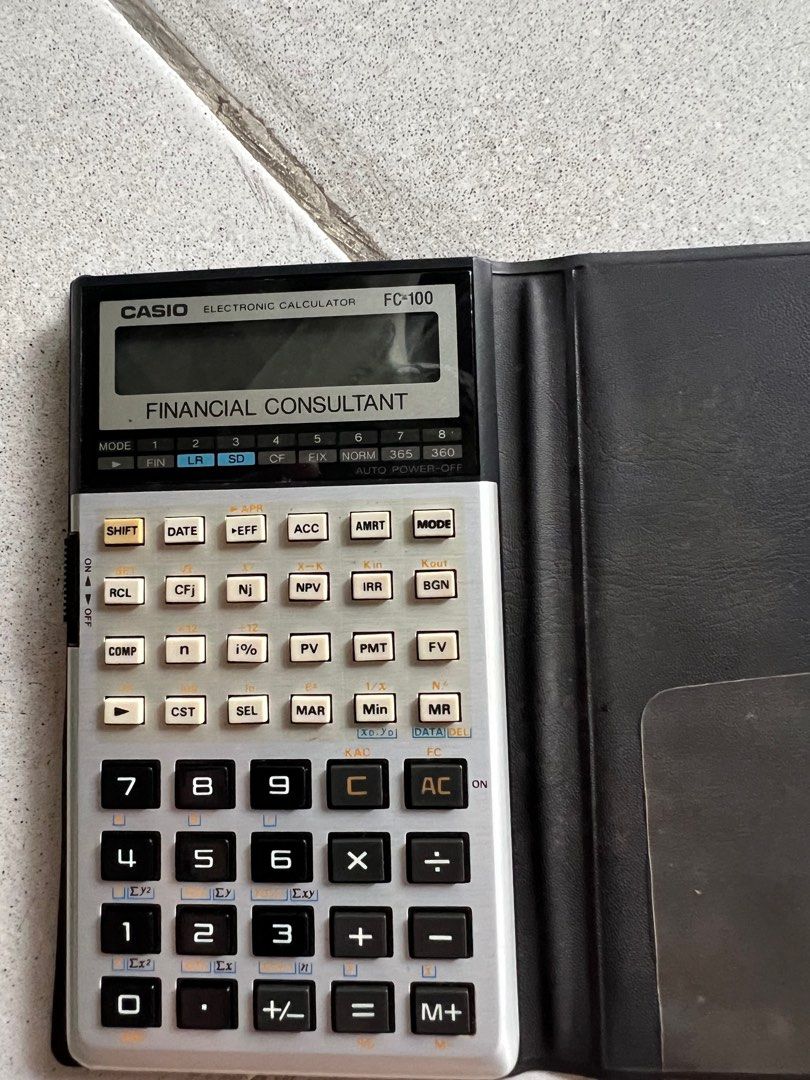 Fc 100 calculator online