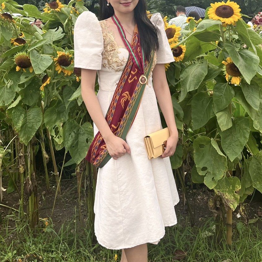 FOR RENT: A-line Filipiniana Dress, Women's Fashion, Dresses & Sets, Dresses  on Carousell