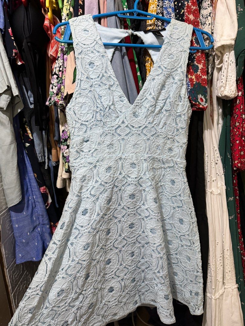 Forever 21 Blue embroid dress (Category: Dresses) located in Cavite. Submitted by hardt0get (Listing ID 1321050198, Image 1). Description: Like new Used once Small on tag.