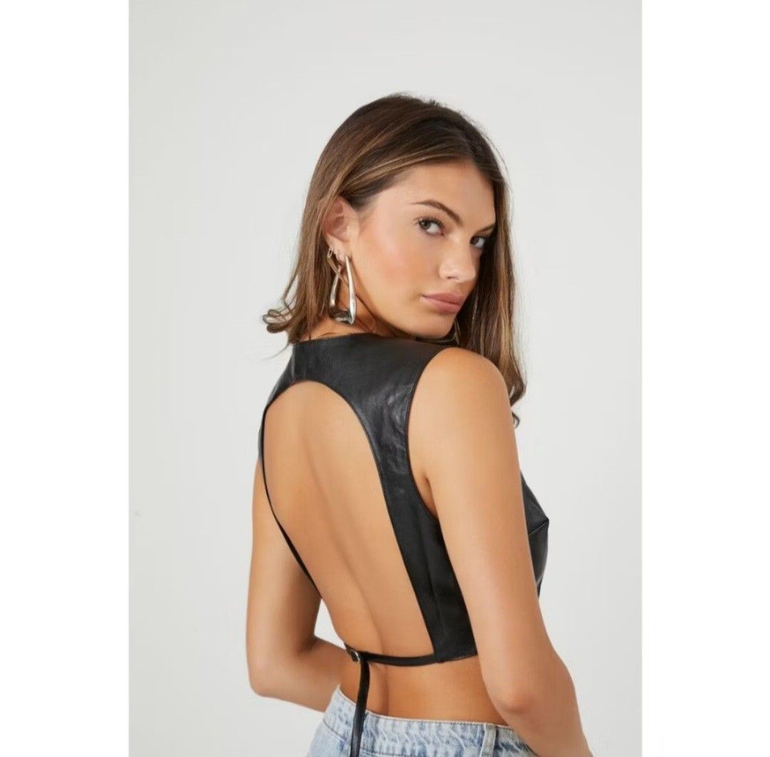forever 21 cutout crop top