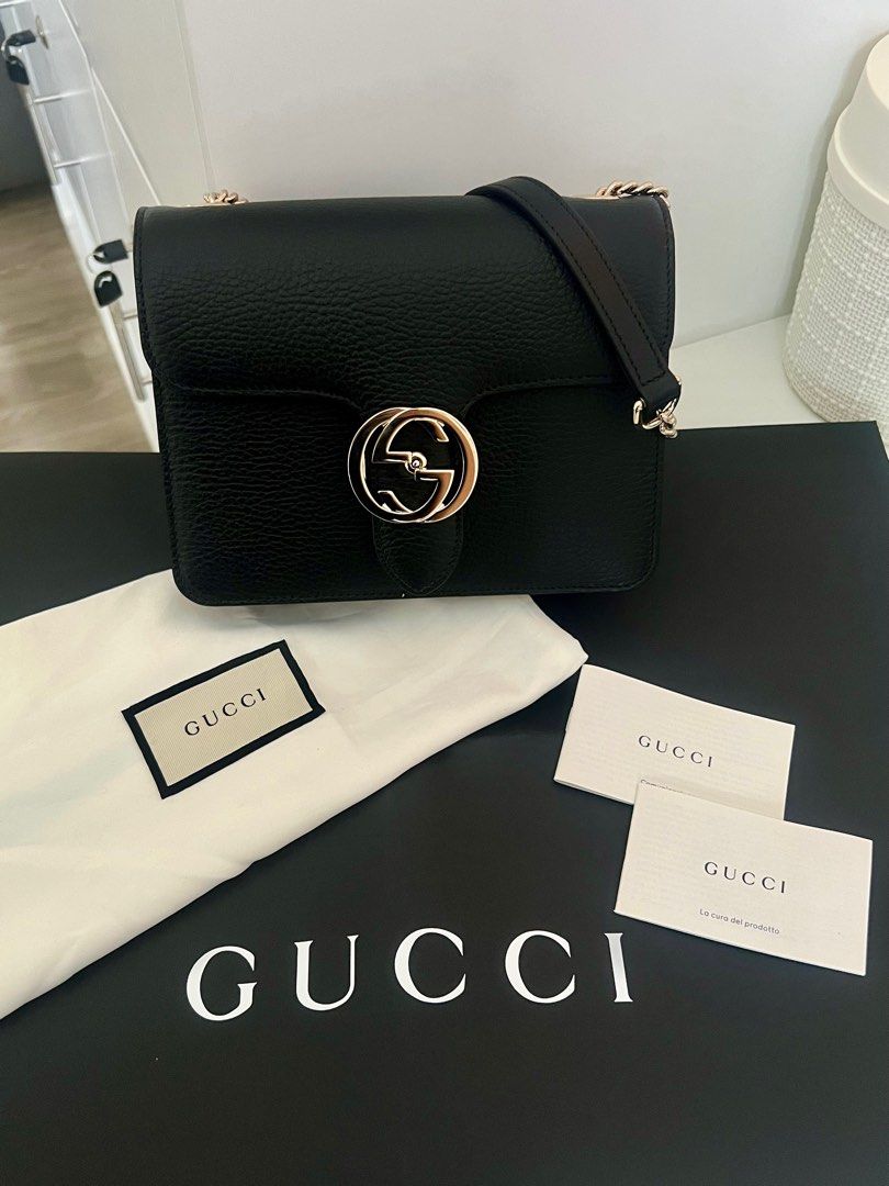 Gucci Interlocking GG Small Luxury Bags Wallets on Carousell