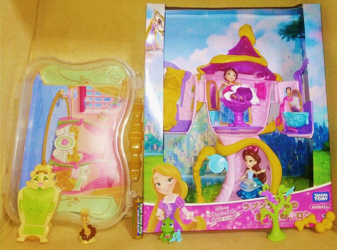 Hasbro Disney Princess Rapunzel Tower (Category: Kids Toys) located in Calamba. Submitted by princessbotique (Listing ID 1321037722, Image 1). Description: Hasbro Disney Princess Rapunzel Tower Preloved as is with box and case Only Php 800 Please add shipping fee From Los Banos Laguna Meetups per arrangement MOP GCash first to pay basis Pm if interested Please Like and Follow.