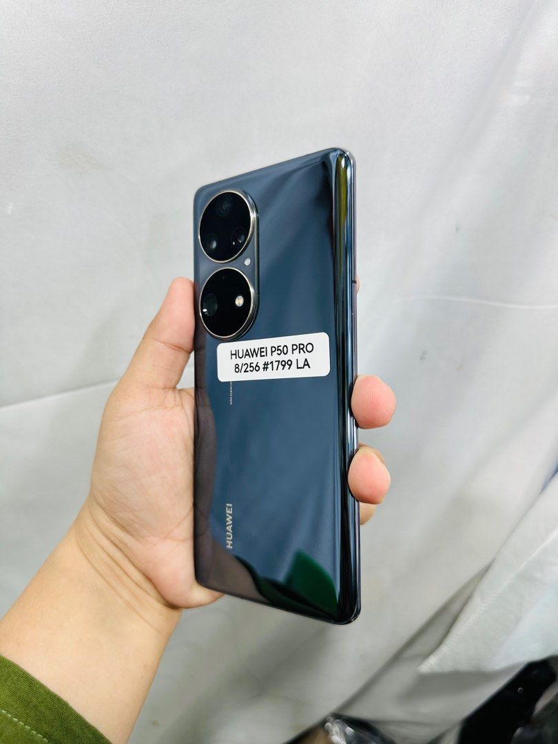 Huawei P50 Pro 256gb Dualsim FU (Category: Huawei) located in San Juan City. Submitted by javedsgadgetshop (Listing ID 1321043019, Image 2). Description: OPEN FOR INSTALLMENT VIA CREDIT CARD/GGIVES/SPAY/BILLEASE & SWAP/TRADE-IN! WE BUY AND SELL ( ANYKINDS OF UNIT BINIBILI PO NAMIN)! PTPA : Padelete po f bawal Quick Specs : Huawei P50 Pro •256gb •NTC Variant •Good batt health •Factory Unlock •95% Smoothness •No hidden issue | No Repaired •100% Aut