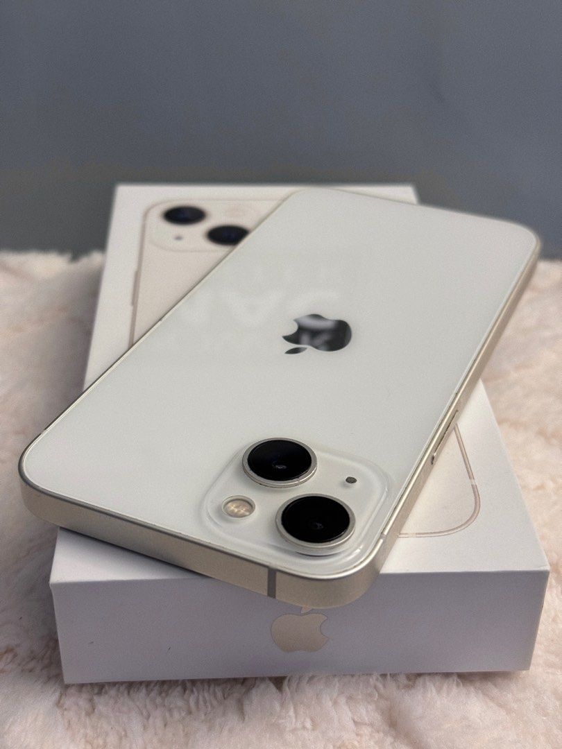 iPhone 13 256gb openline (Category: iPhone 13 Series) located in San Fernando. Submitted by authenluxeph (Listing ID 1321062683, Image 3). Description: For Sale! iPhone 13 256gb in Starlight Second hand Open-line With box Battery health 77% ₱29,900 negotiable.