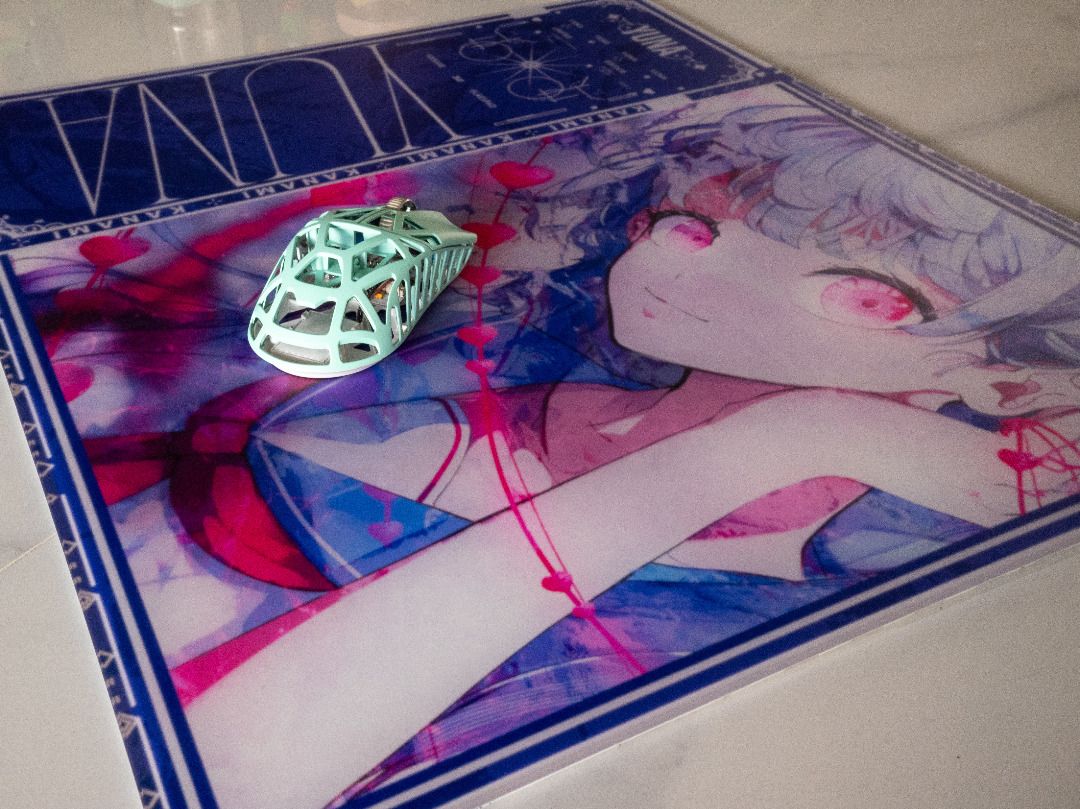 Kanami Yuna Glasspad Glass Mousepad, Computers & Tech, Parts