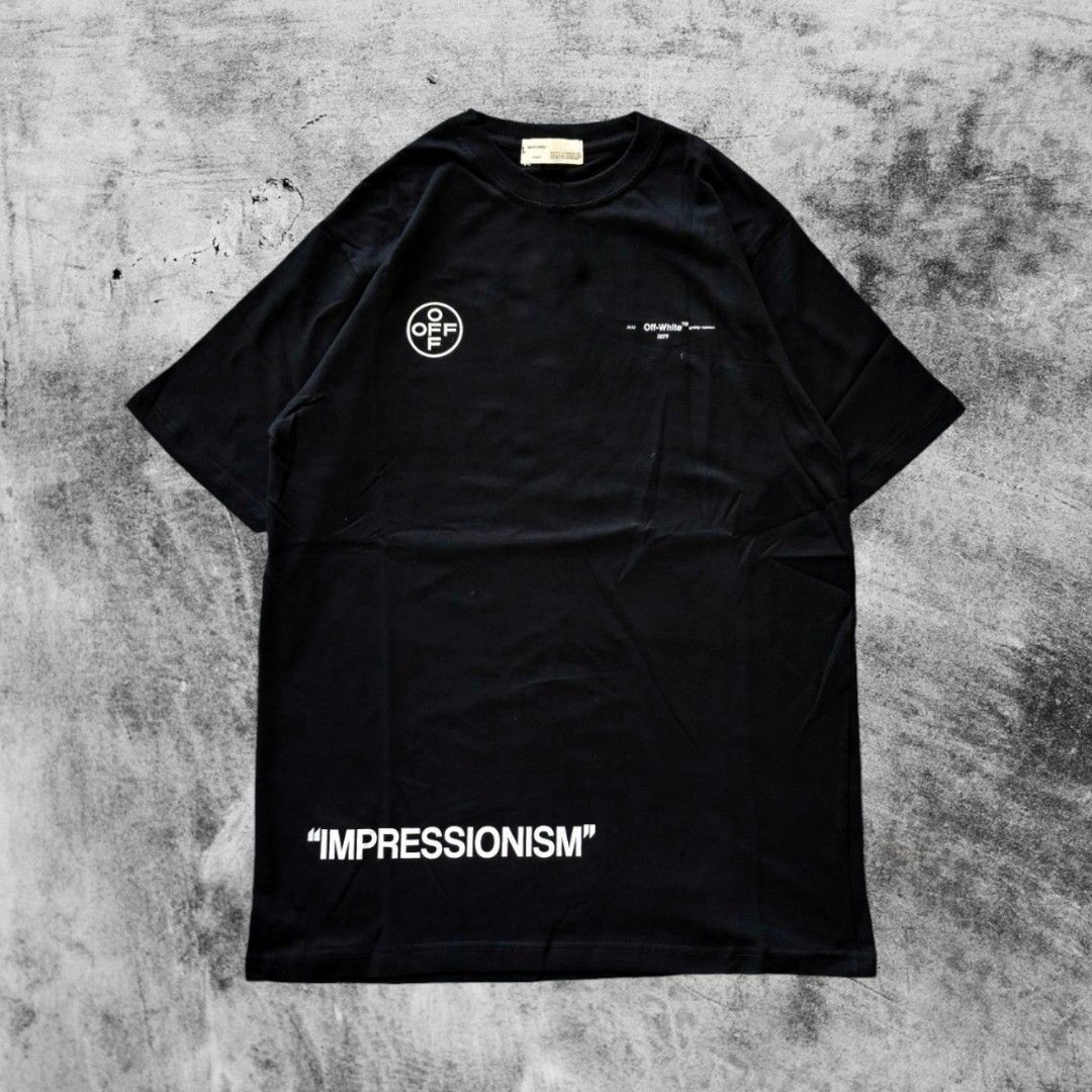 OFF-WHITE Tシャツ impressionism クロスアロー